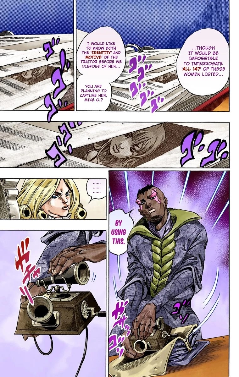 JoJo's Bizarre Adventure Part 7 - Steel Ball Run (Official Colored) chapter 48 page 31