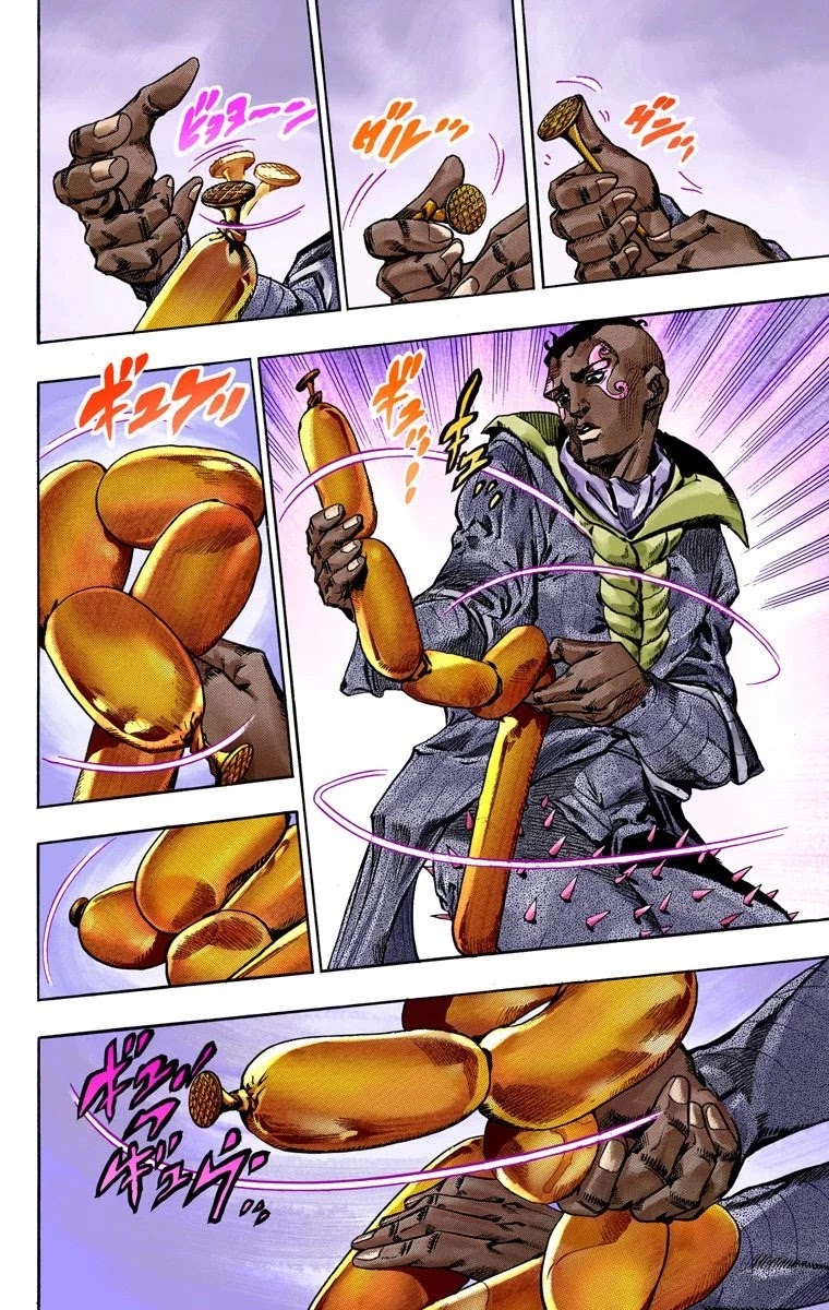 JoJo's Bizarre Adventure Part 7 - Steel Ball Run (Official Colored) chapter 48 page 34