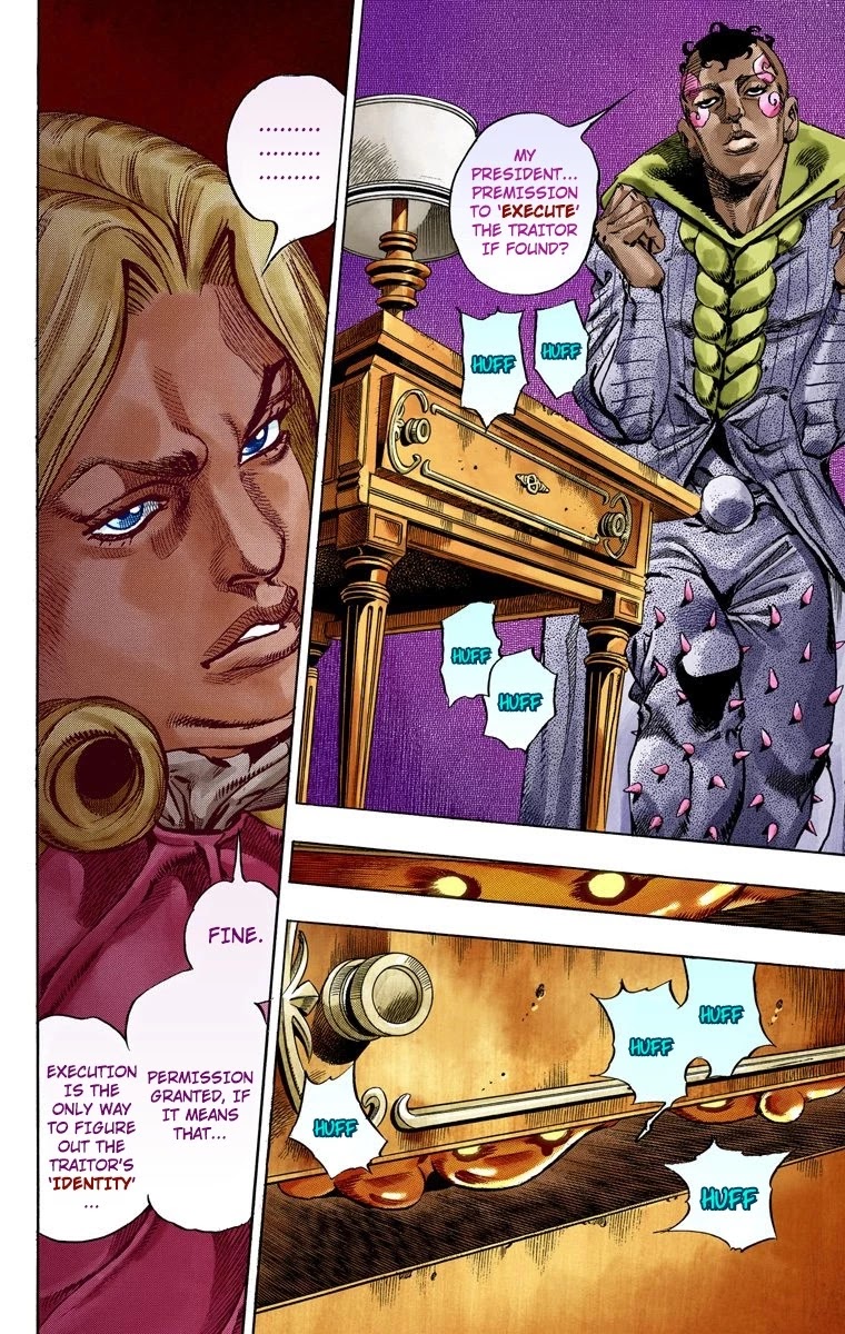JoJo's Bizarre Adventure Part 7 - Steel Ball Run (Official Colored) chapter 48 page 39