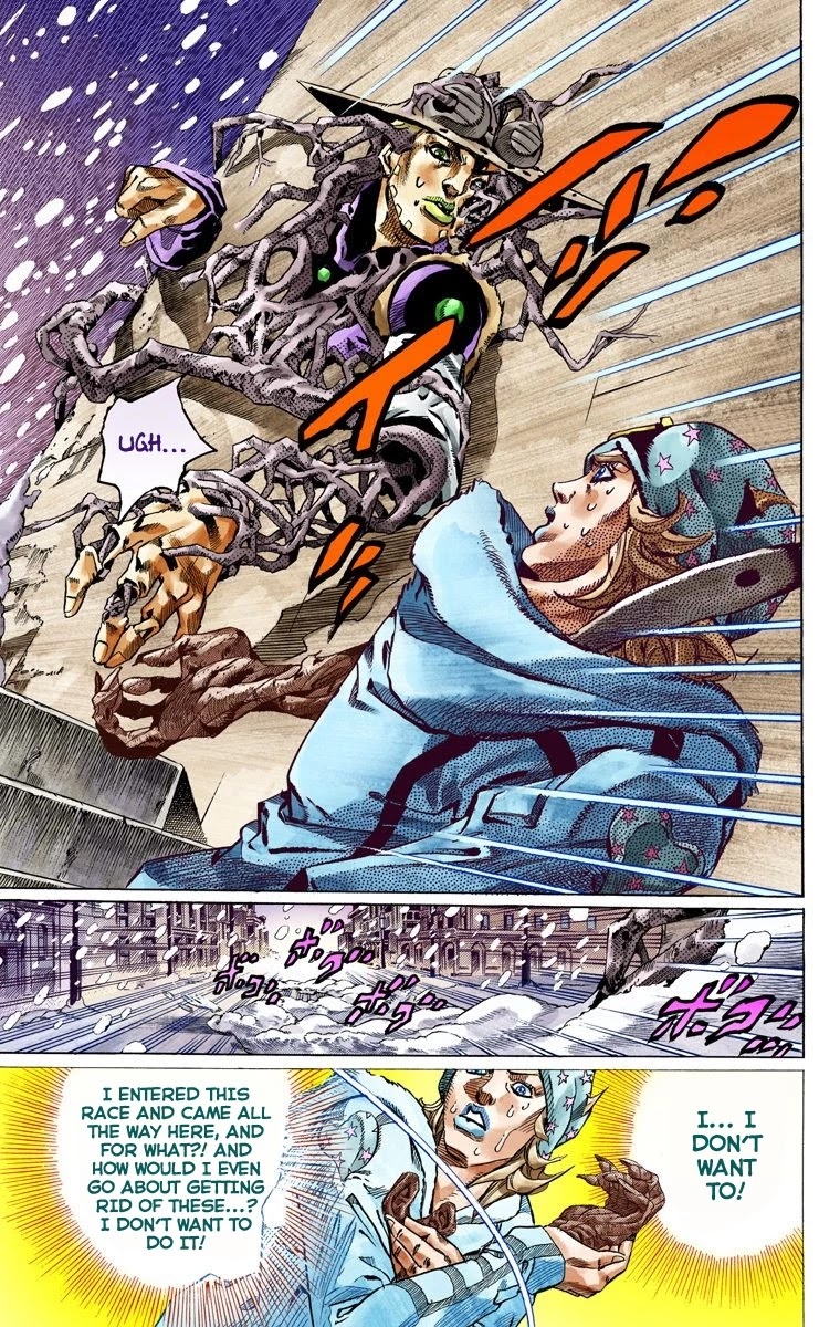 JoJo's Bizarre Adventure Part 7 - Steel Ball Run (Official Colored) chapter 48 page 4