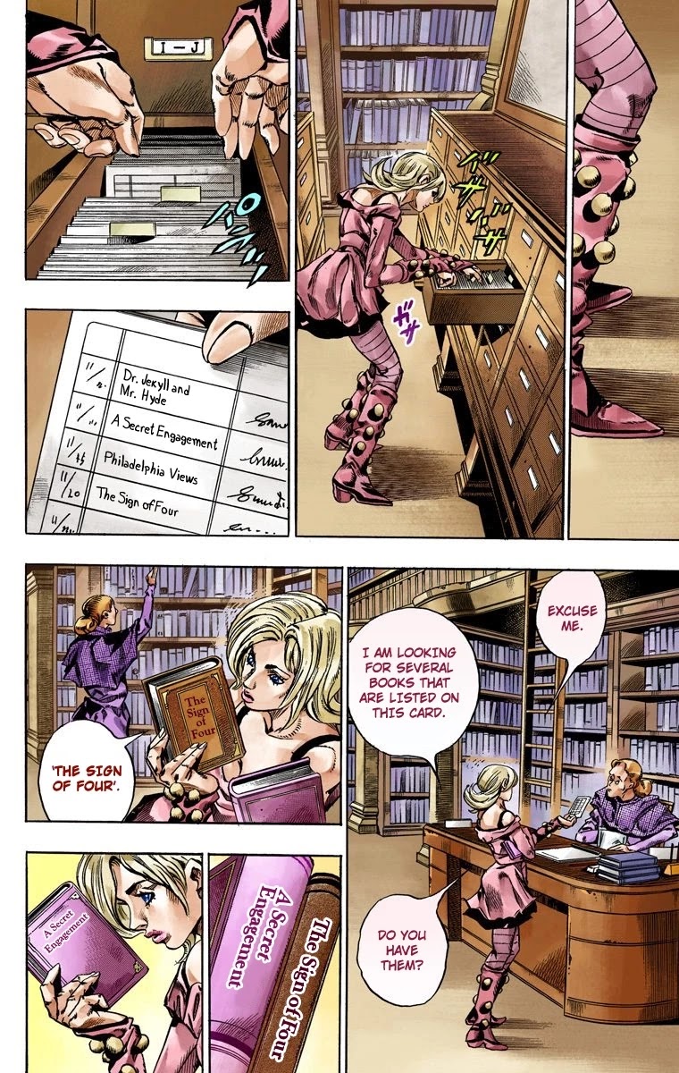 JoJo's Bizarre Adventure Part 7 - Steel Ball Run (Official Colored) chapter 48 page 46