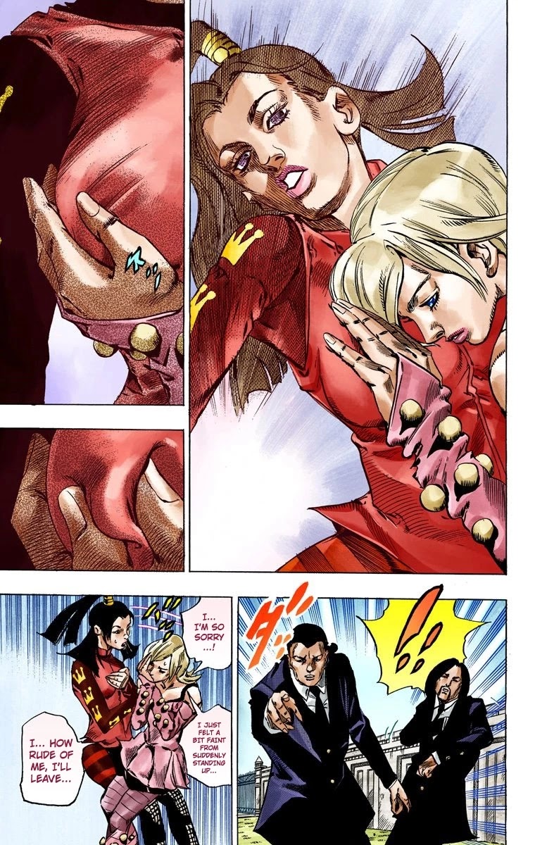 JoJo's Bizarre Adventure Part 7 - Steel Ball Run (Official Colored) chapter 48 page 51