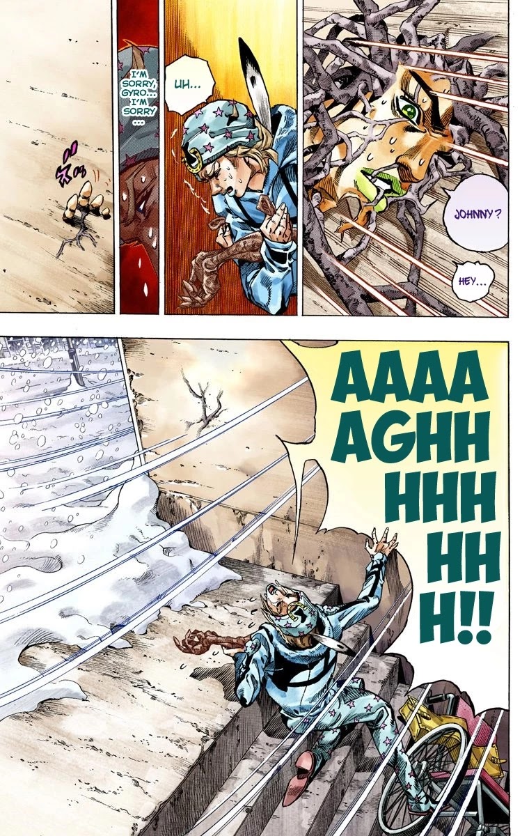JoJo's Bizarre Adventure Part 7 - Steel Ball Run (Official Colored) chapter 48 page 6