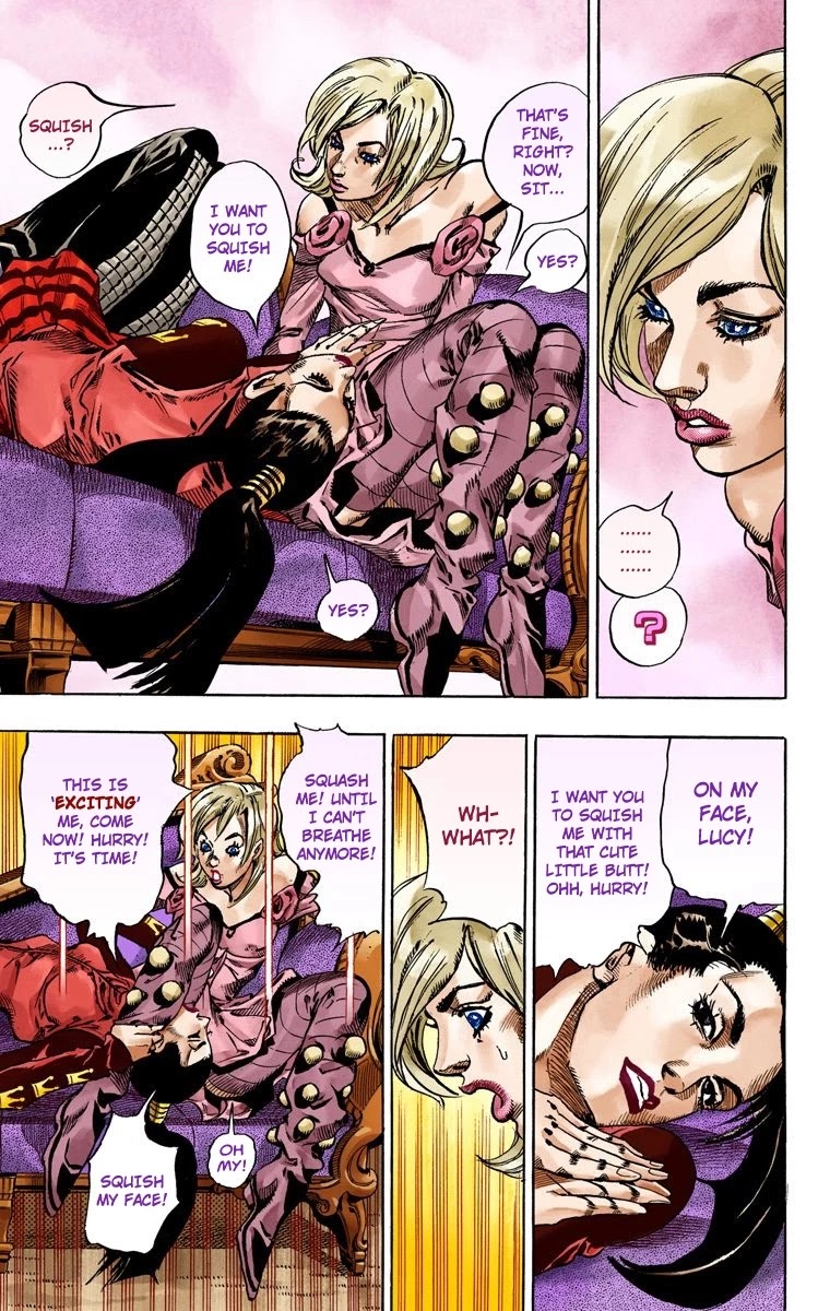 JoJo's Bizarre Adventure Part 7 - Steel Ball Run (Official Colored) chapter 49 page 12