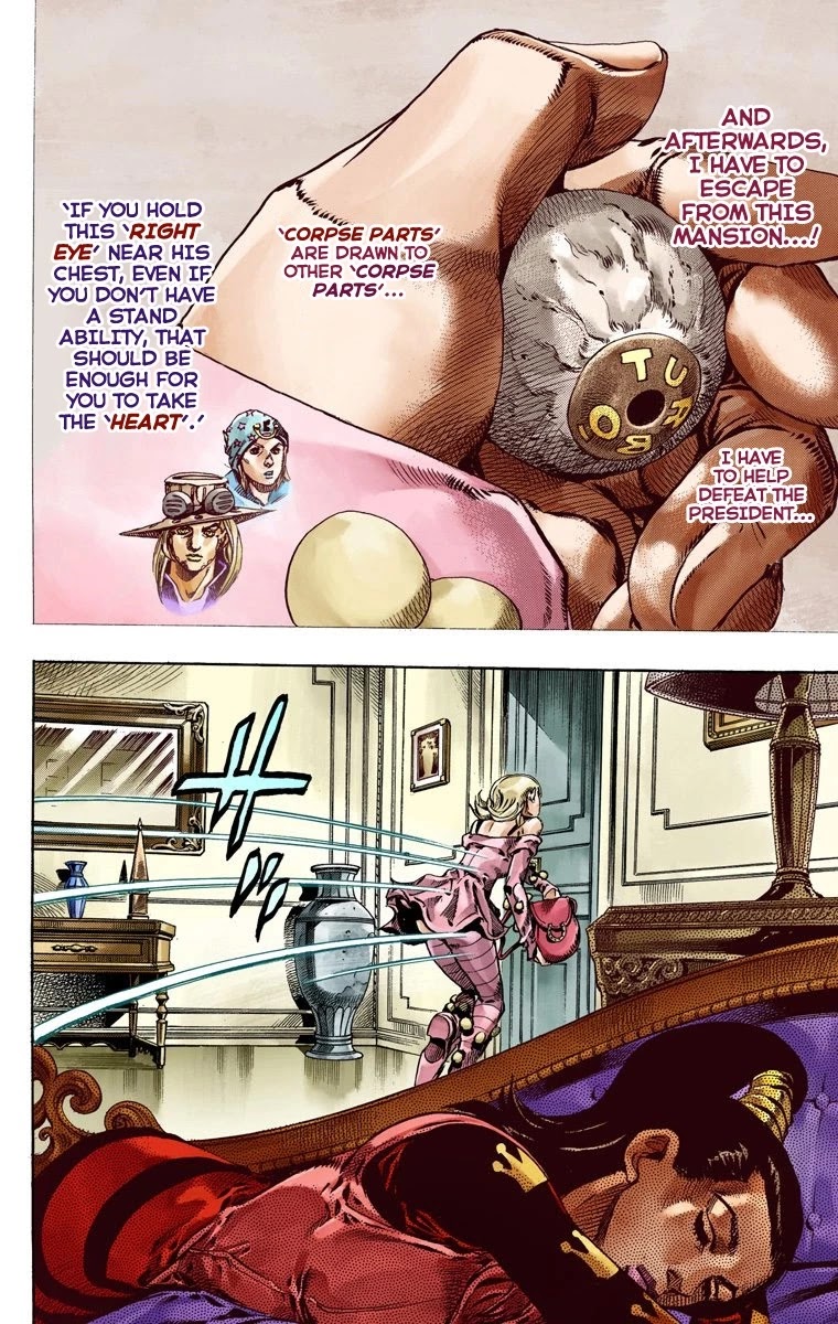 JoJo's Bizarre Adventure Part 7 - Steel Ball Run (Official Colored) chapter 49 page 17