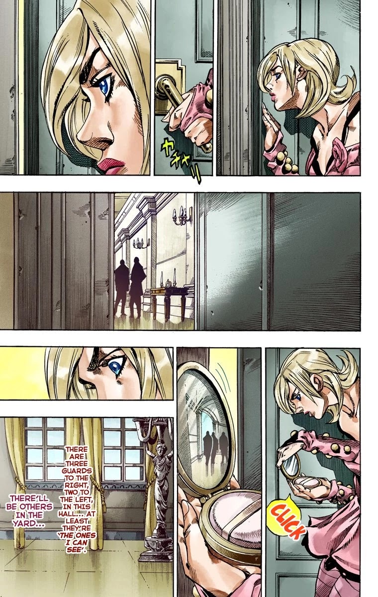 JoJo's Bizarre Adventure Part 7 - Steel Ball Run (Official Colored) chapter 49 page 18
