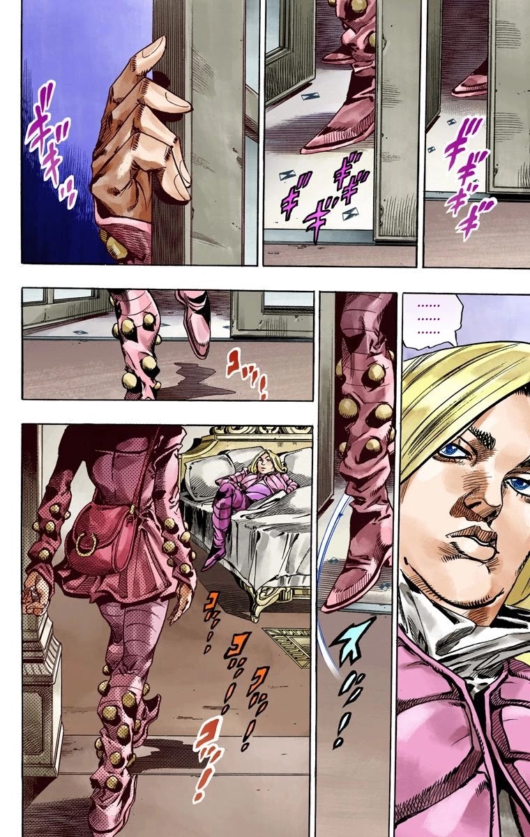 JoJo's Bizarre Adventure Part 7 - Steel Ball Run (Official Colored) chapter 49 page 25