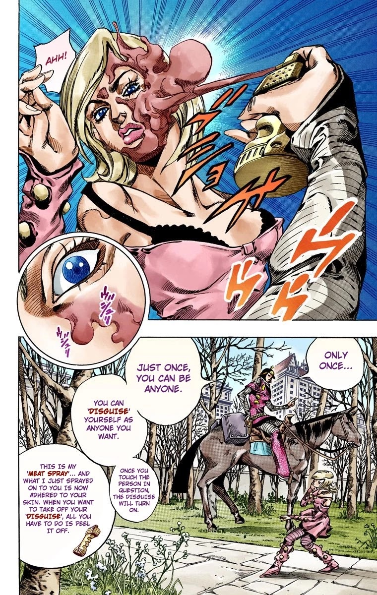 JoJo's Bizarre Adventure Part 7 - Steel Ball Run (Official Colored) chapter 49 page 28