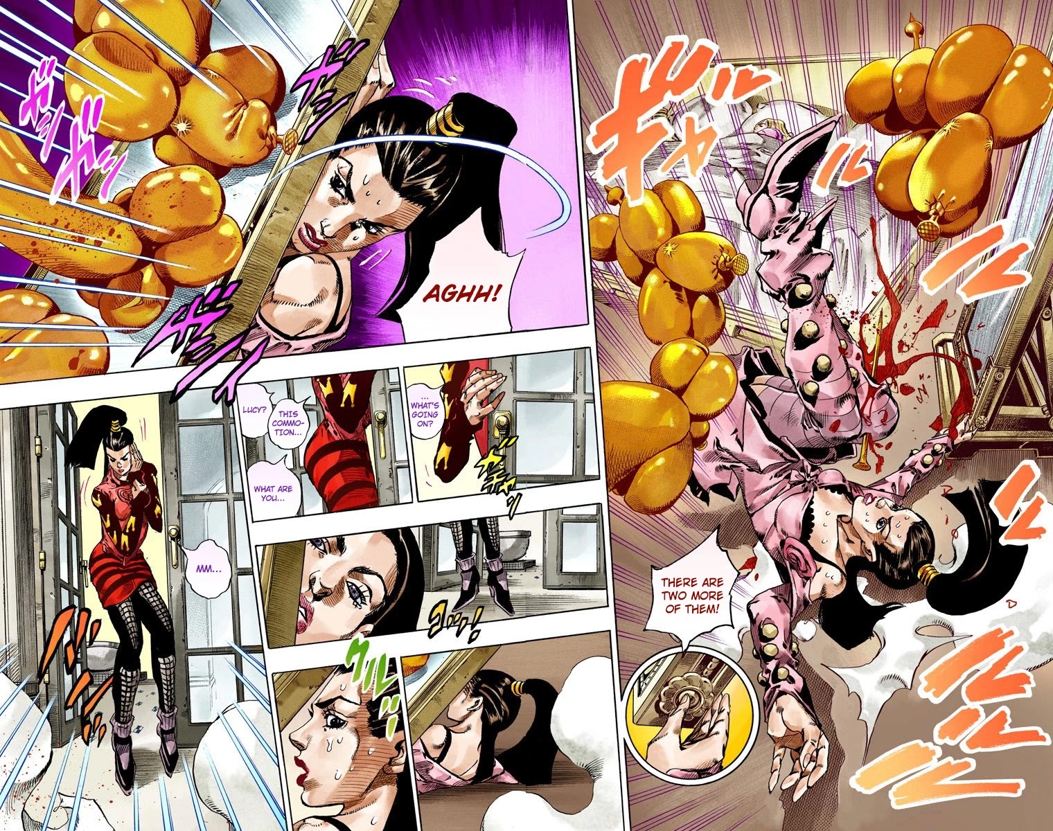 JoJo's Bizarre Adventure Part 7 - Steel Ball Run (Official Colored) chapter 49 page 46
