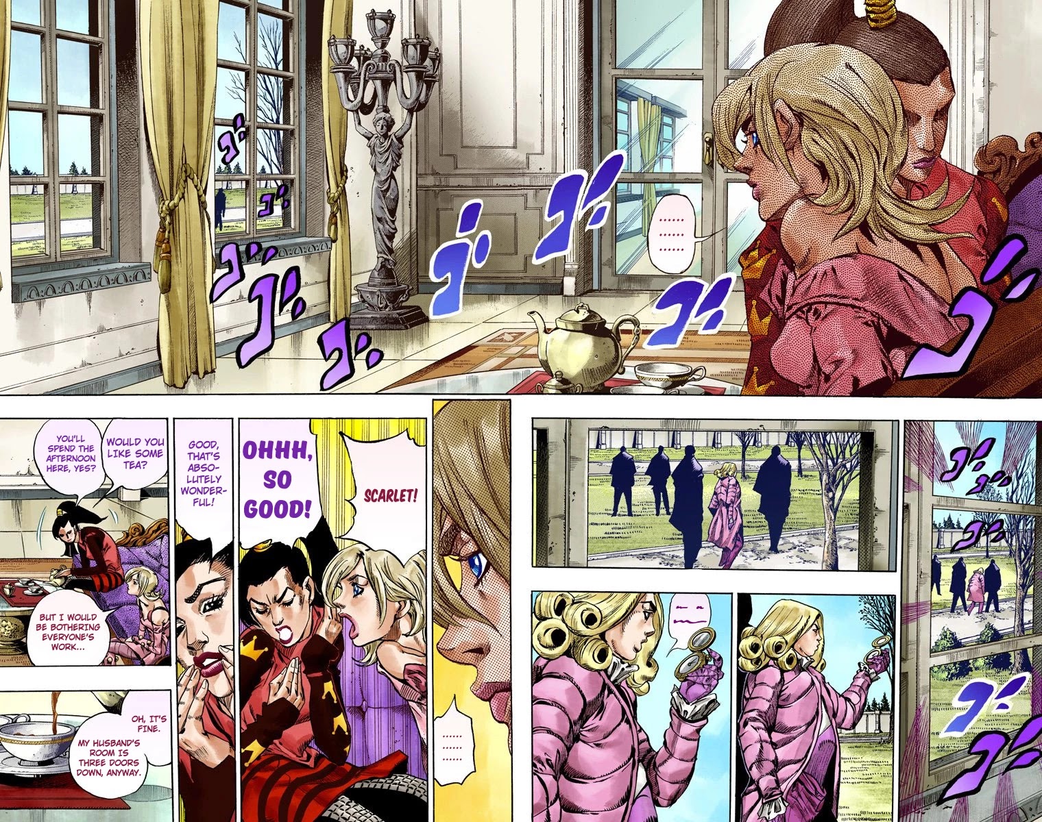 JoJo's Bizarre Adventure Part 7 - Steel Ball Run (Official Colored) chapter 49 page 6