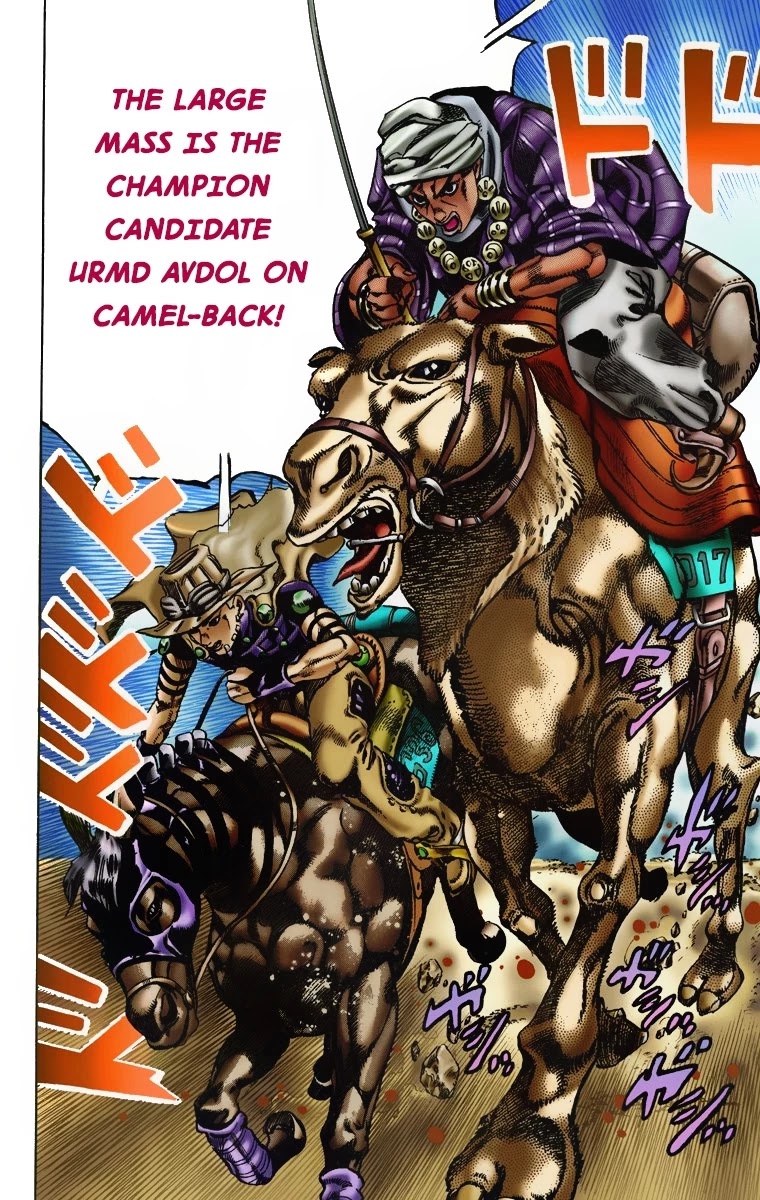 JoJo's Bizarre Adventure Part 7 - Steel Ball Run (Official Colored) chapter 5 page 13