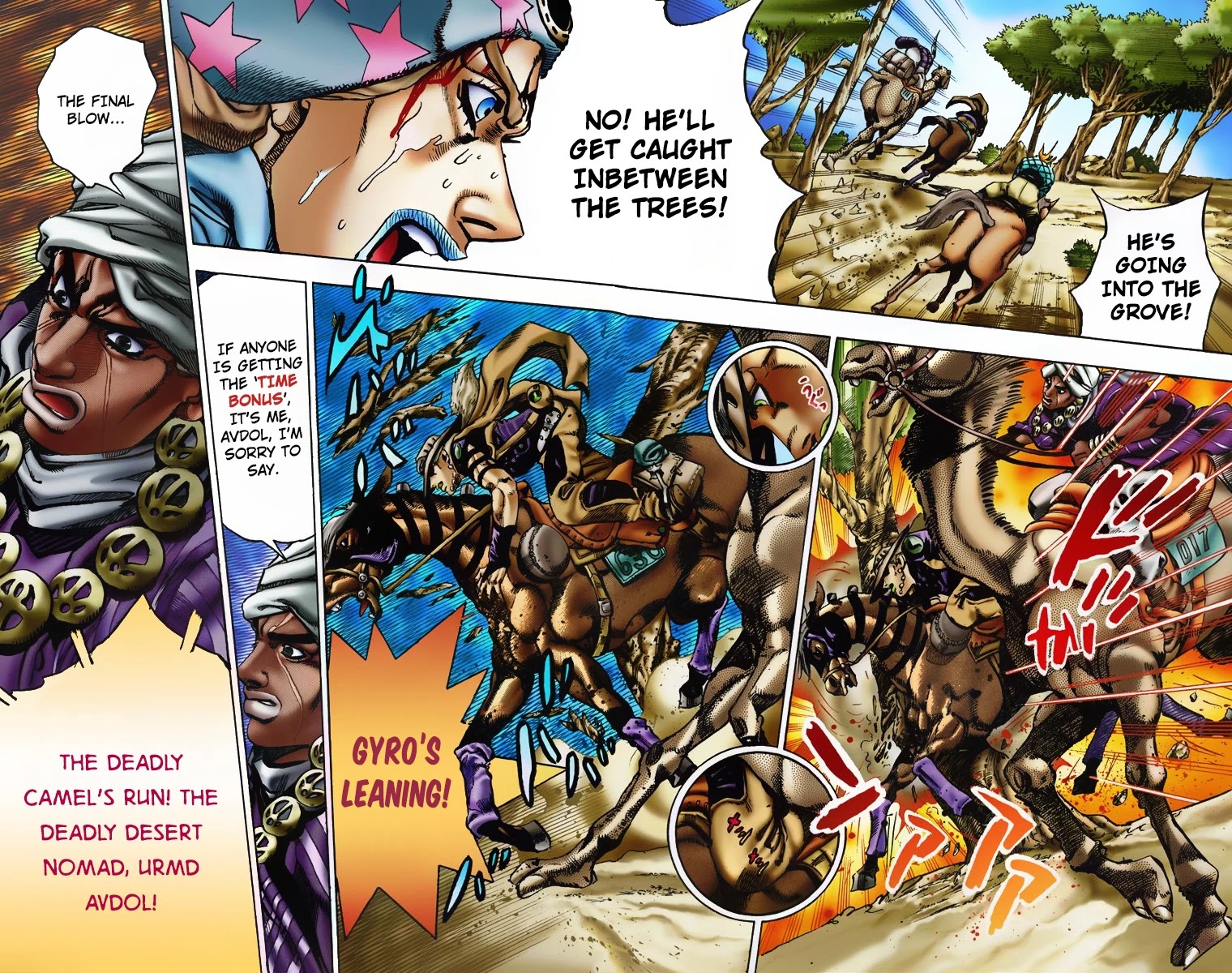 JoJo's Bizarre Adventure Part 7 - Steel Ball Run (Official Colored) chapter 5 page 18