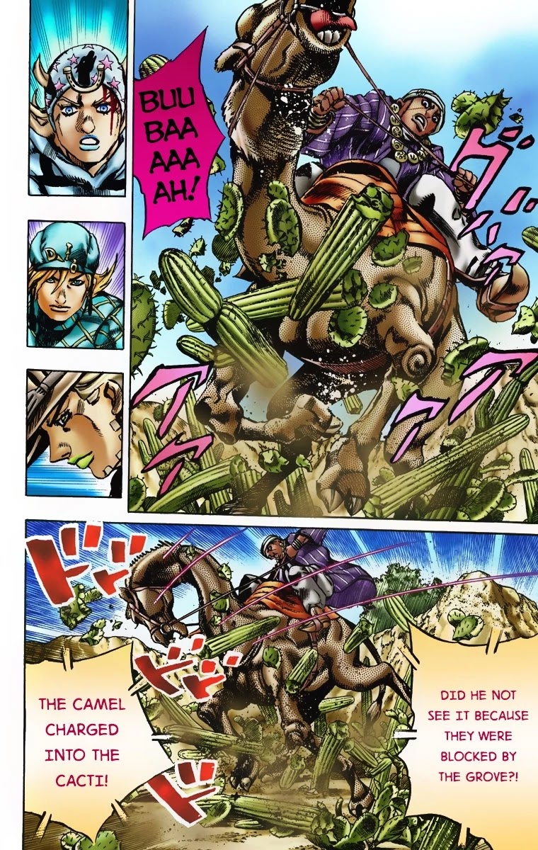 JoJo's Bizarre Adventure Part 7 - Steel Ball Run (Official Colored) chapter 5 page 20