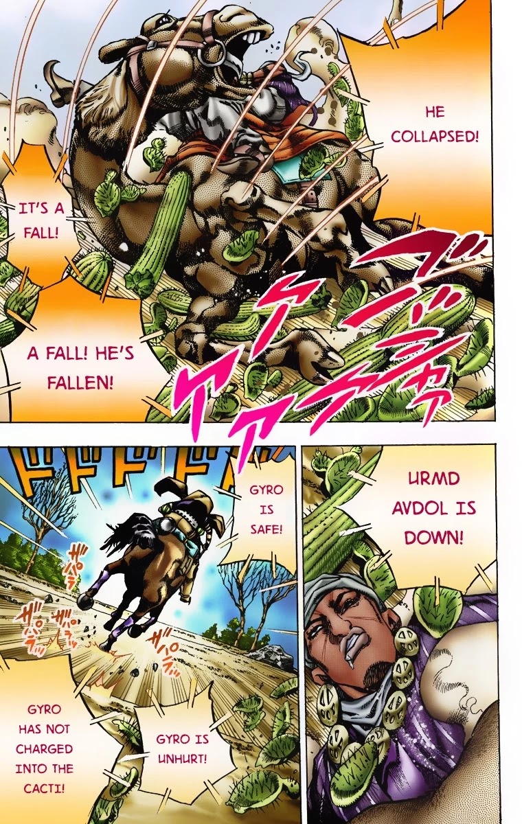 JoJo's Bizarre Adventure Part 7 - Steel Ball Run (Official Colored) chapter 5 page 21