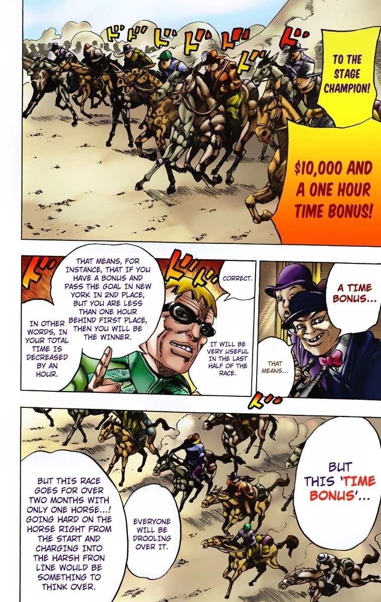 JoJo's Bizarre Adventure Part 7 - Steel Ball Run (Official Colored) chapter 5 page 5