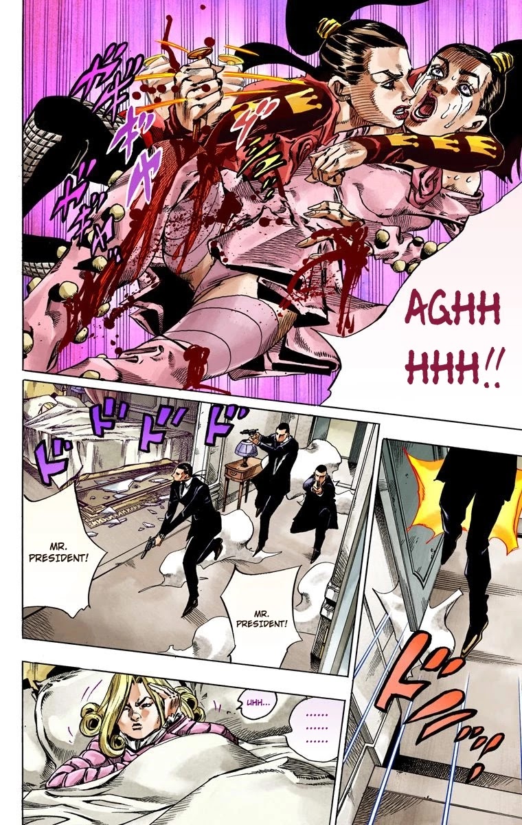 JoJo's Bizarre Adventure Part 7 - Steel Ball Run (Official Colored) chapter 50 page 14