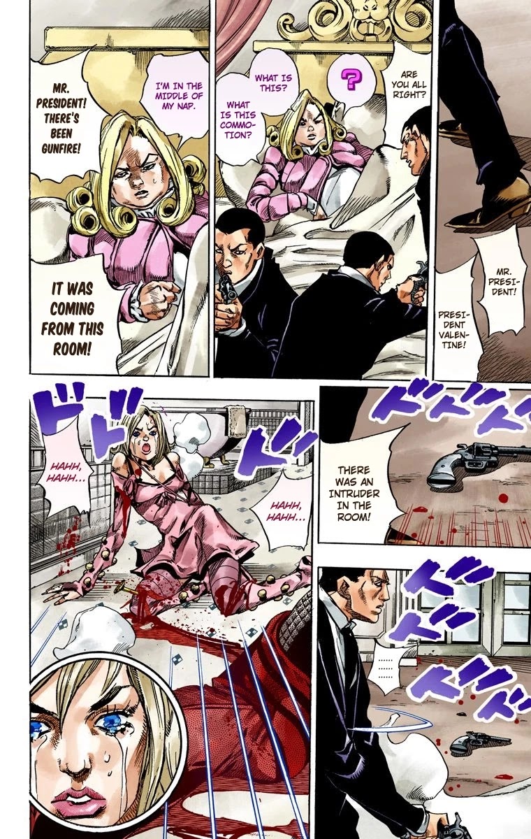 JoJo's Bizarre Adventure Part 7 - Steel Ball Run (Official Colored) chapter 50 page 21