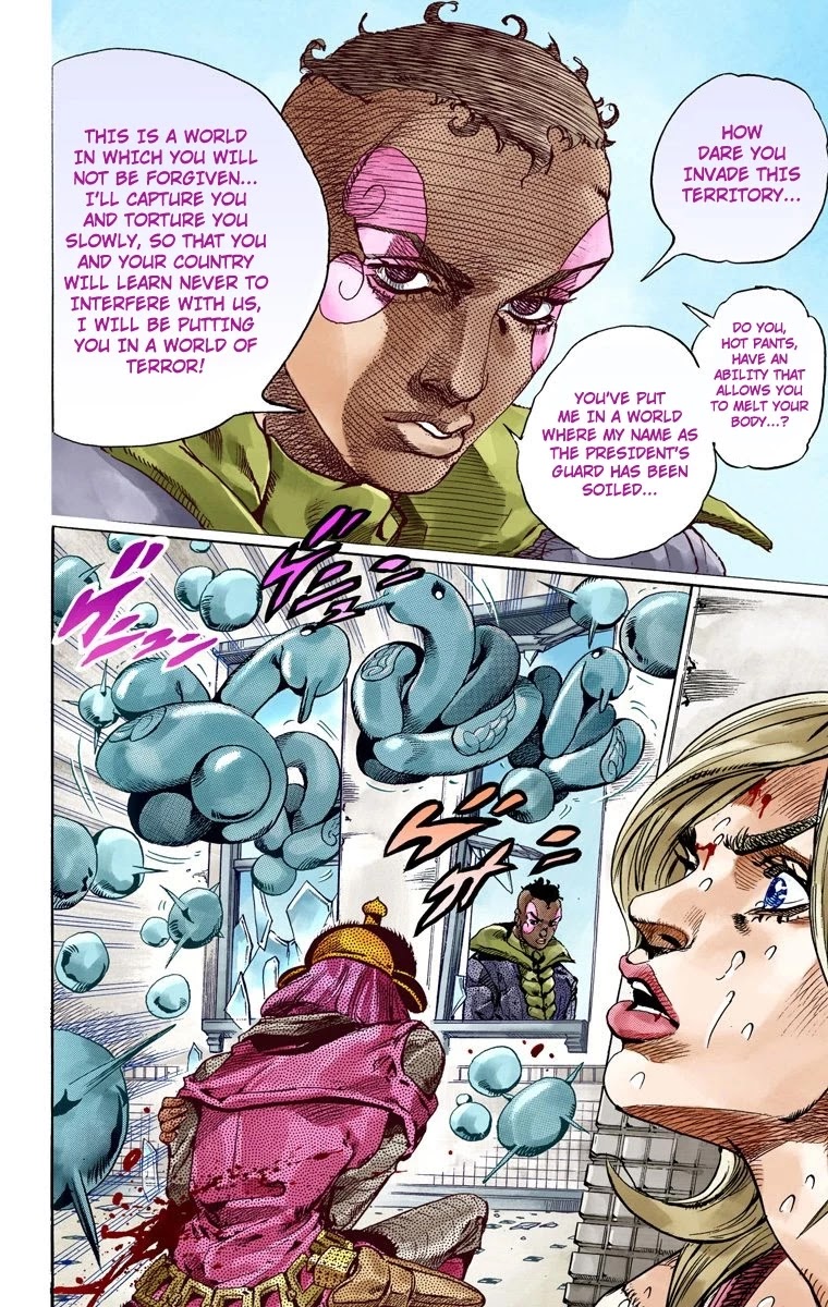 JoJo's Bizarre Adventure Part 7 - Steel Ball Run (Official Colored) chapter 50 page 34