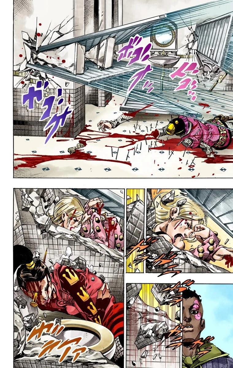 JoJo's Bizarre Adventure Part 7 - Steel Ball Run (Official Colored) chapter 50 page 37