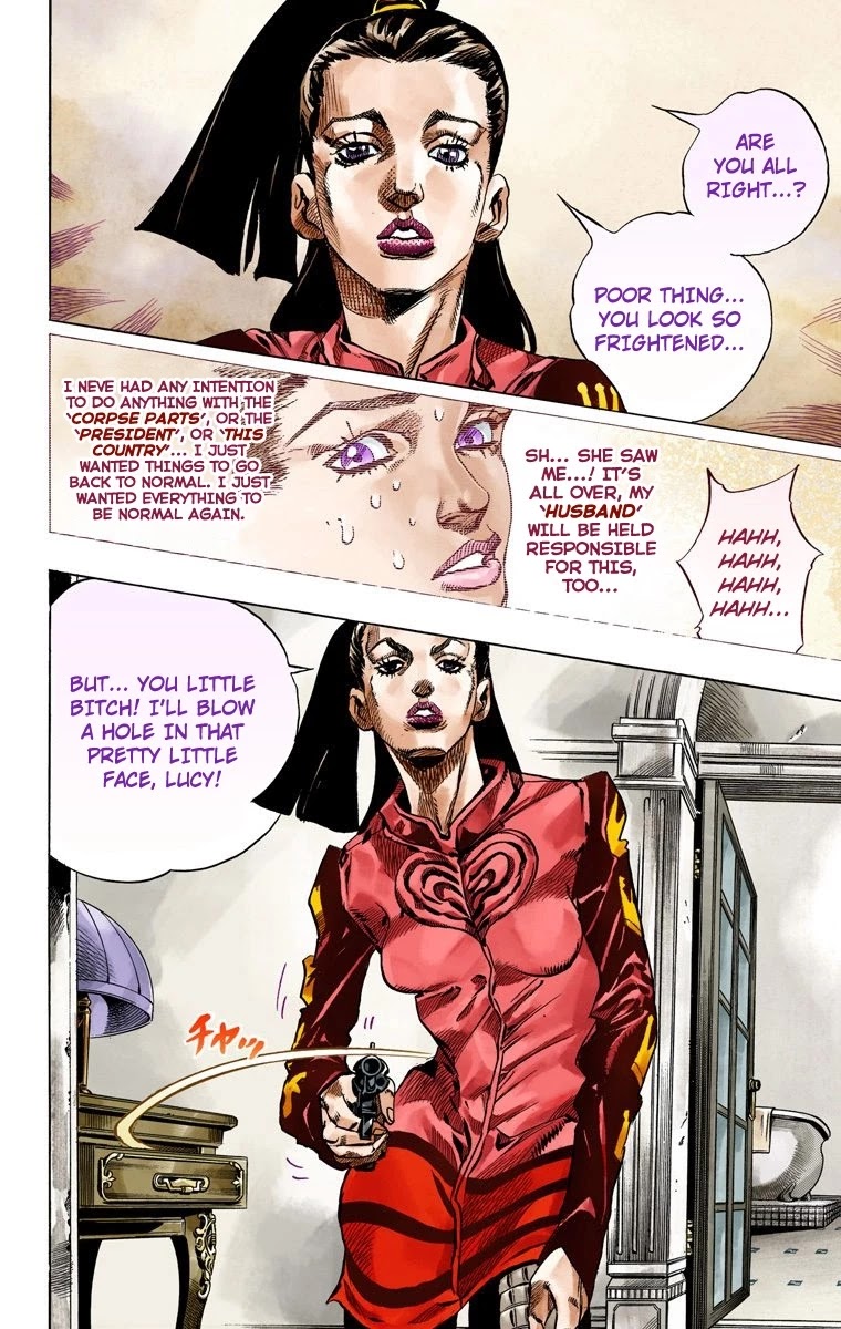 JoJo's Bizarre Adventure Part 7 - Steel Ball Run (Official Colored) chapter 50 page 4