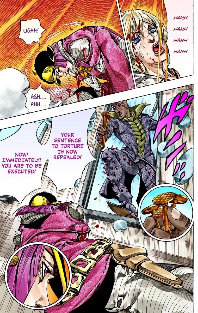 JoJo's Bizarre Adventure Part 7 - Steel Ball Run (Official Colored) chapter 50 page 40