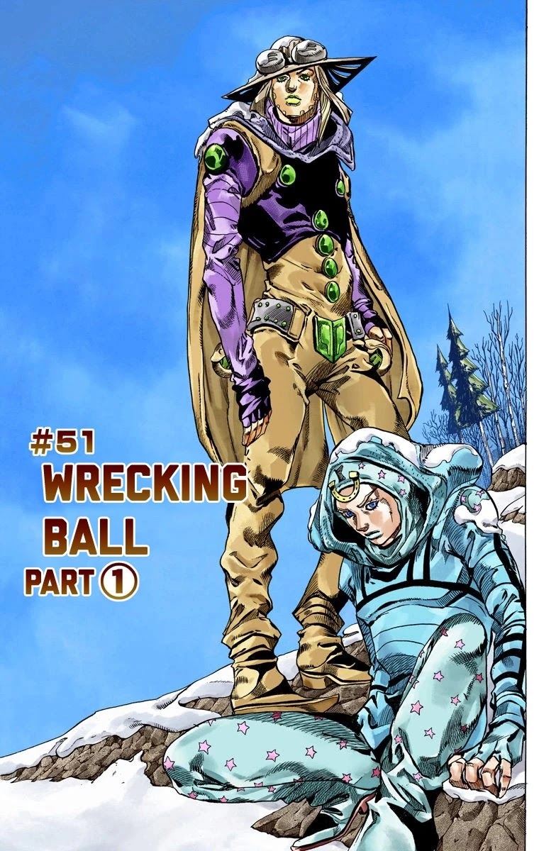 JoJo's Bizarre Adventure Part 7 - Steel Ball Run (Official Colored) chapter 51 page 2