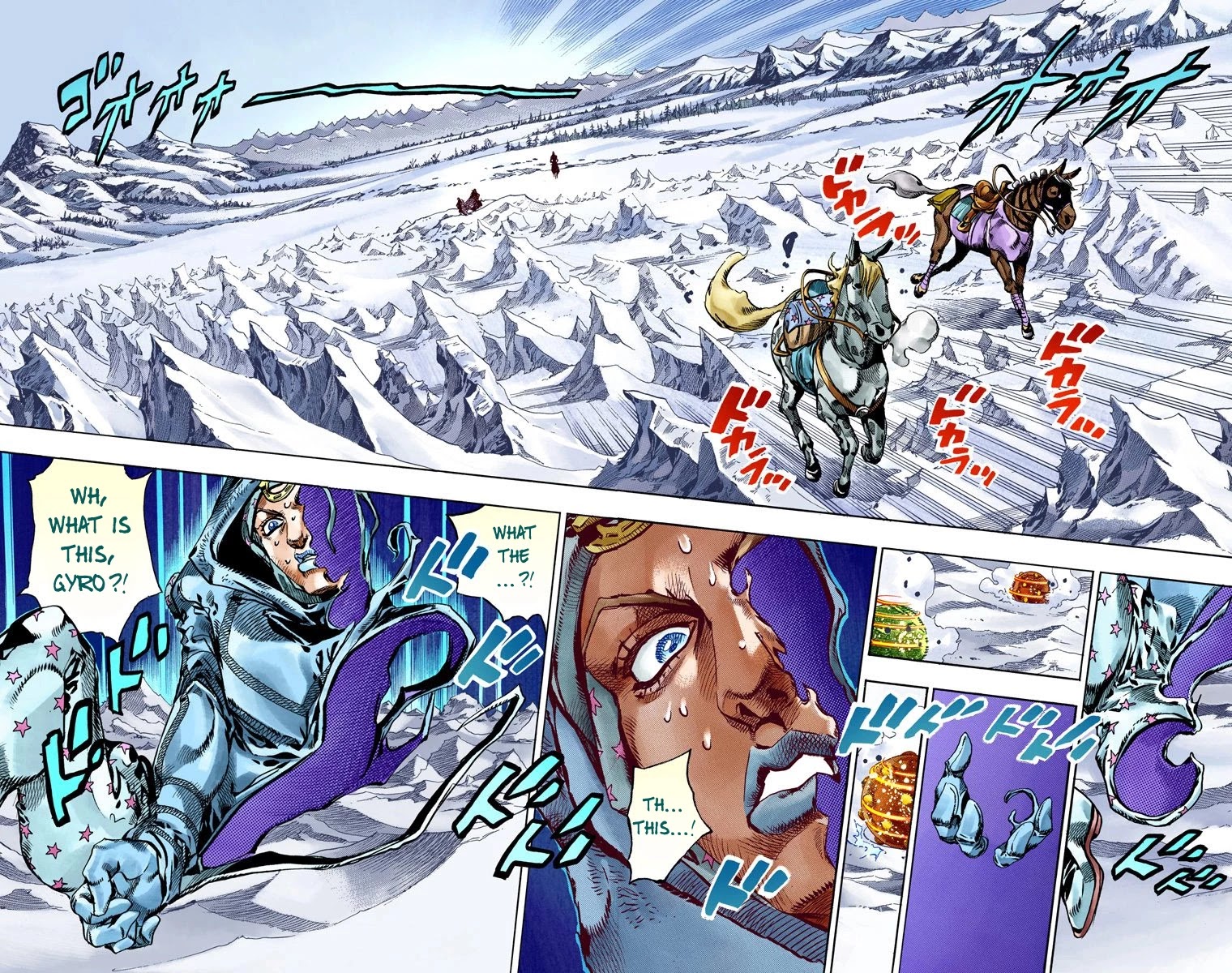 JoJo's Bizarre Adventure Part 7 - Steel Ball Run (Official Colored) chapter 52 page 11