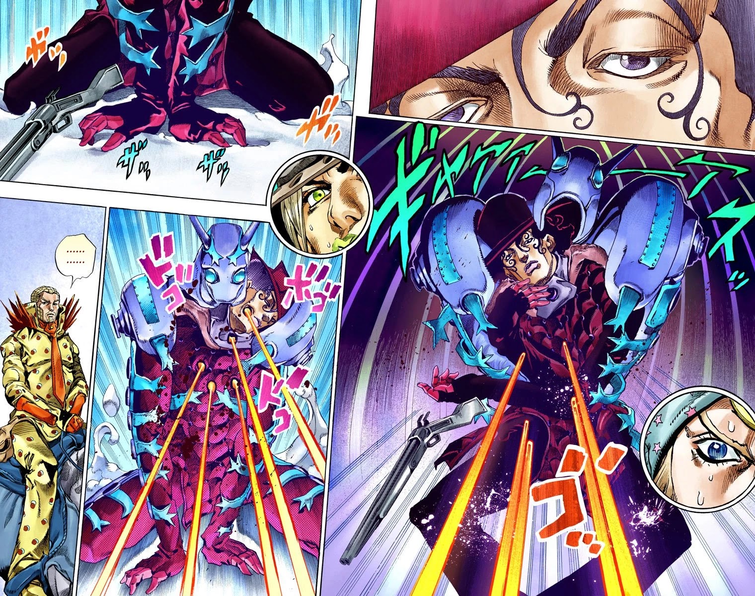 JoJo's Bizarre Adventure Part 7 - Steel Ball Run (Official Colored) chapter 52 page 20