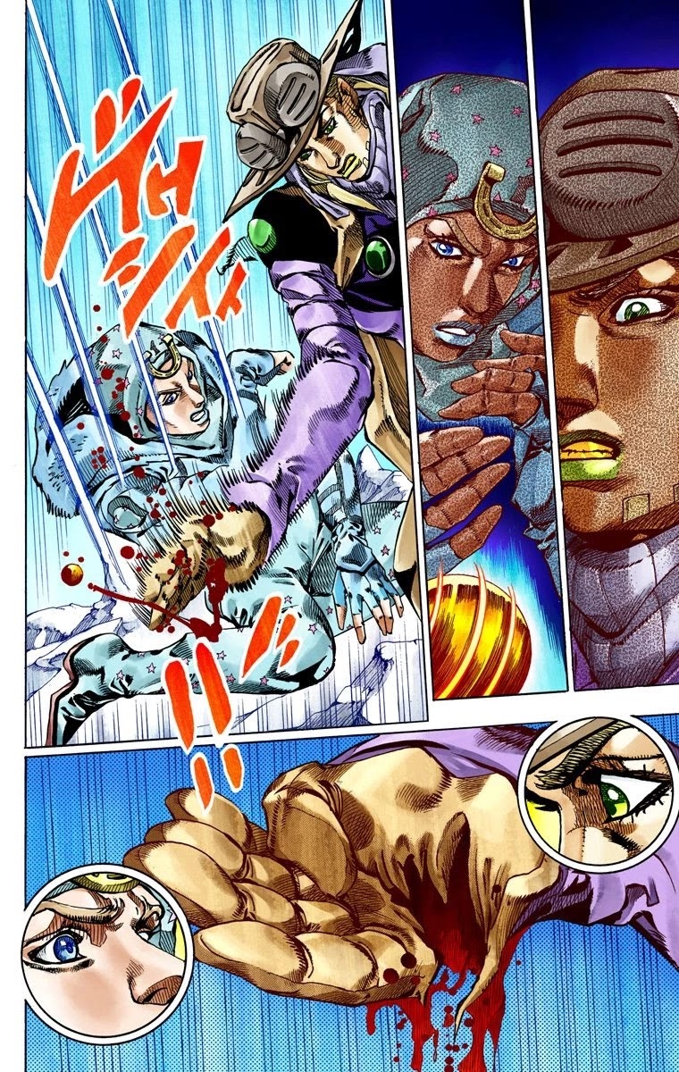 JoJo's Bizarre Adventure Part 7 - Steel Ball Run (Official Colored) chapter 53 page 12
