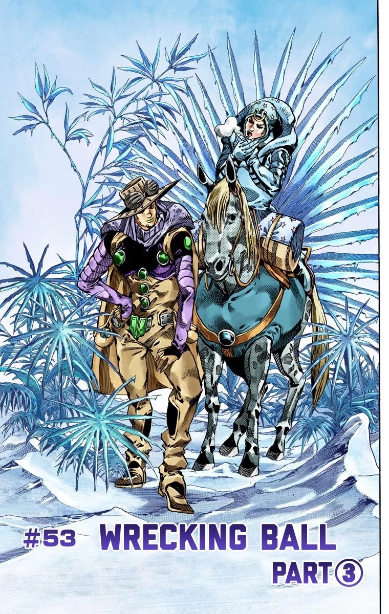 JoJo's Bizarre Adventure Part 7 - Steel Ball Run (Official Colored) chapter 53 page 2