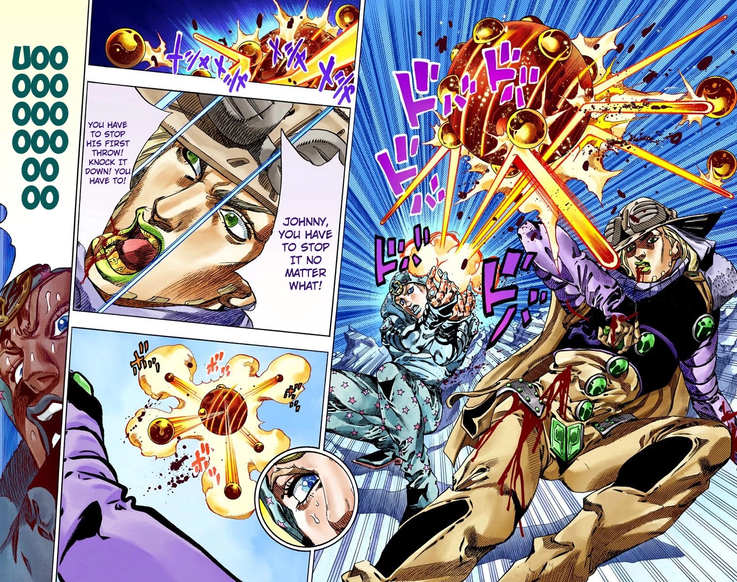JoJo's Bizarre Adventure Part 7 - Steel Ball Run (Official Colored) chapter 54 page 10