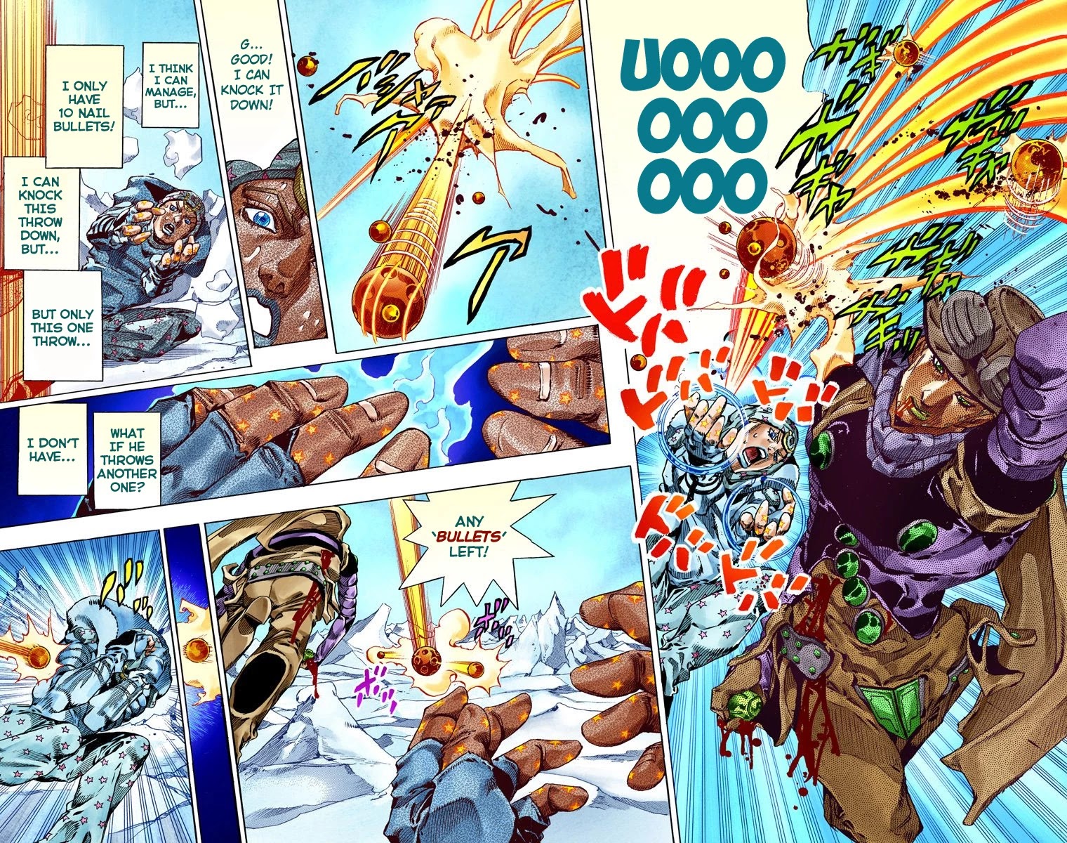 JoJo's Bizarre Adventure Part 7 - Steel Ball Run (Official Colored) chapter 54 page 11