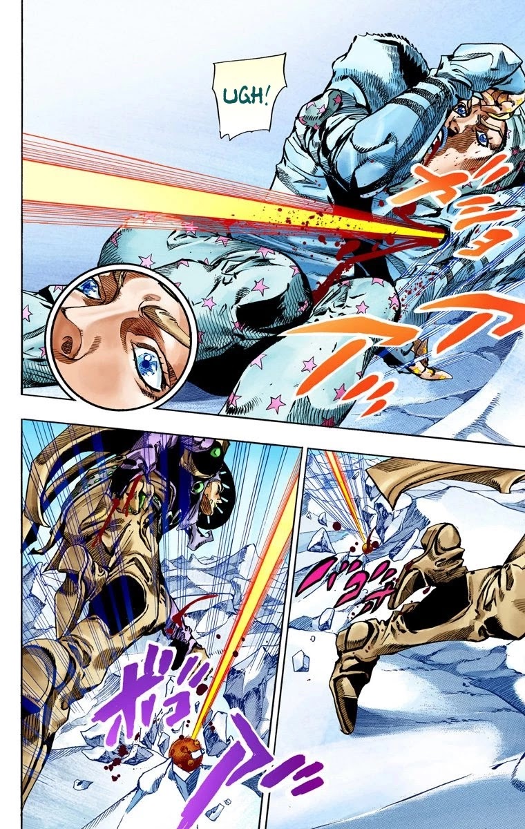 JoJo's Bizarre Adventure Part 7 - Steel Ball Run (Official Colored) chapter 54 page 12