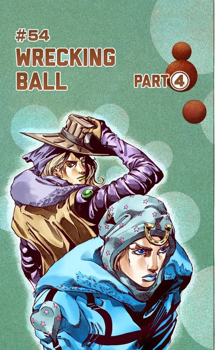 JoJo's Bizarre Adventure Part 7 - Steel Ball Run (Official Colored) chapter 54 page 2