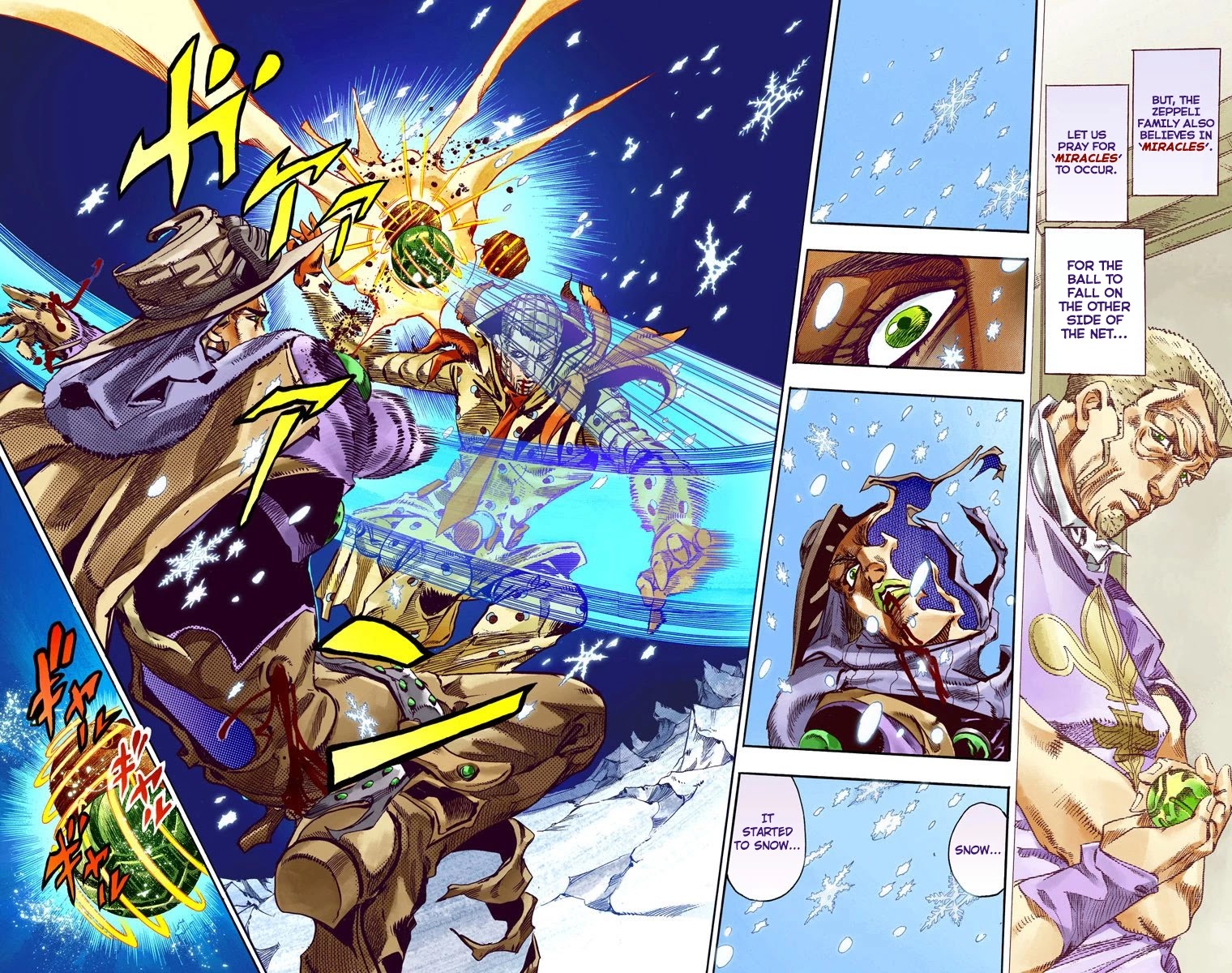JoJo's Bizarre Adventure Part 7 - Steel Ball Run (Official Colored) chapter 54 page 28