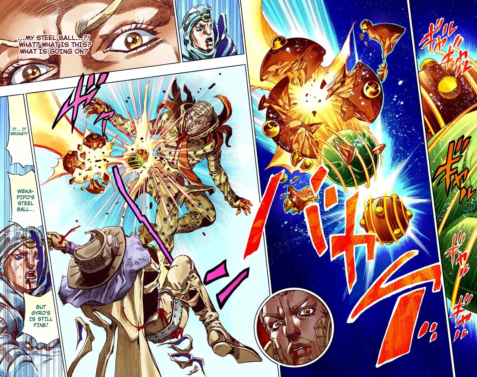 JoJo's Bizarre Adventure Part 7 - Steel Ball Run (Official Colored) chapter 54 page 29