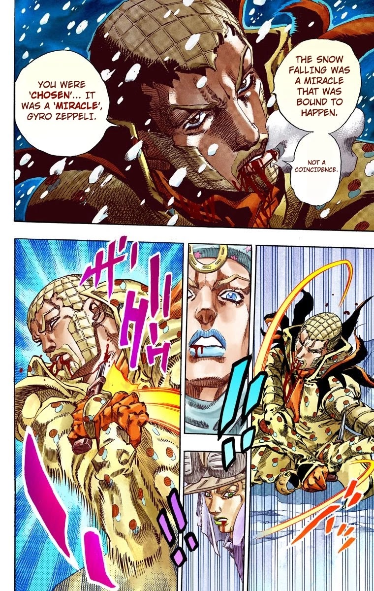 JoJo's Bizarre Adventure Part 7 - Steel Ball Run (Official Colored) chapter 54 page 37