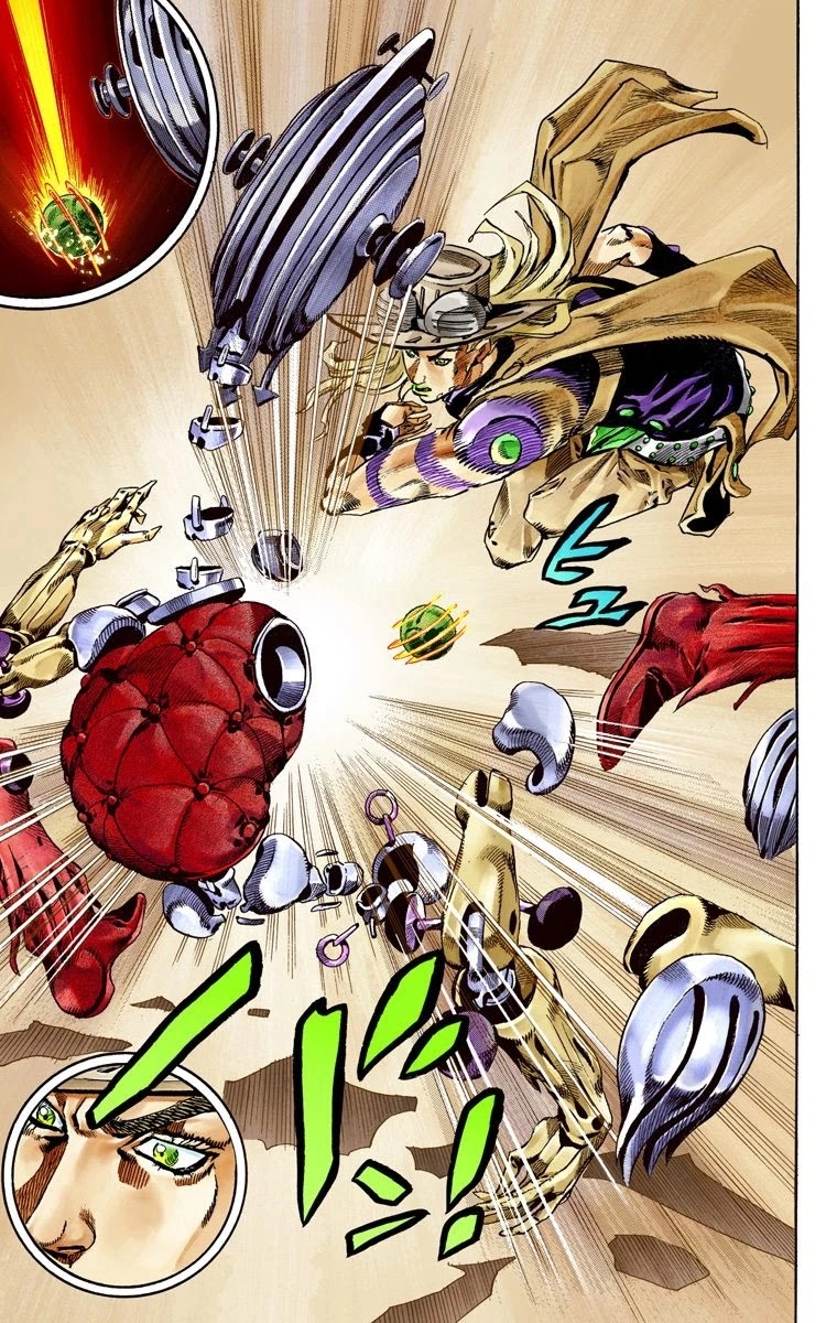 JoJo's Bizarre Adventure Part 7 - Steel Ball Run (Official Colored) chapter 57 page 10