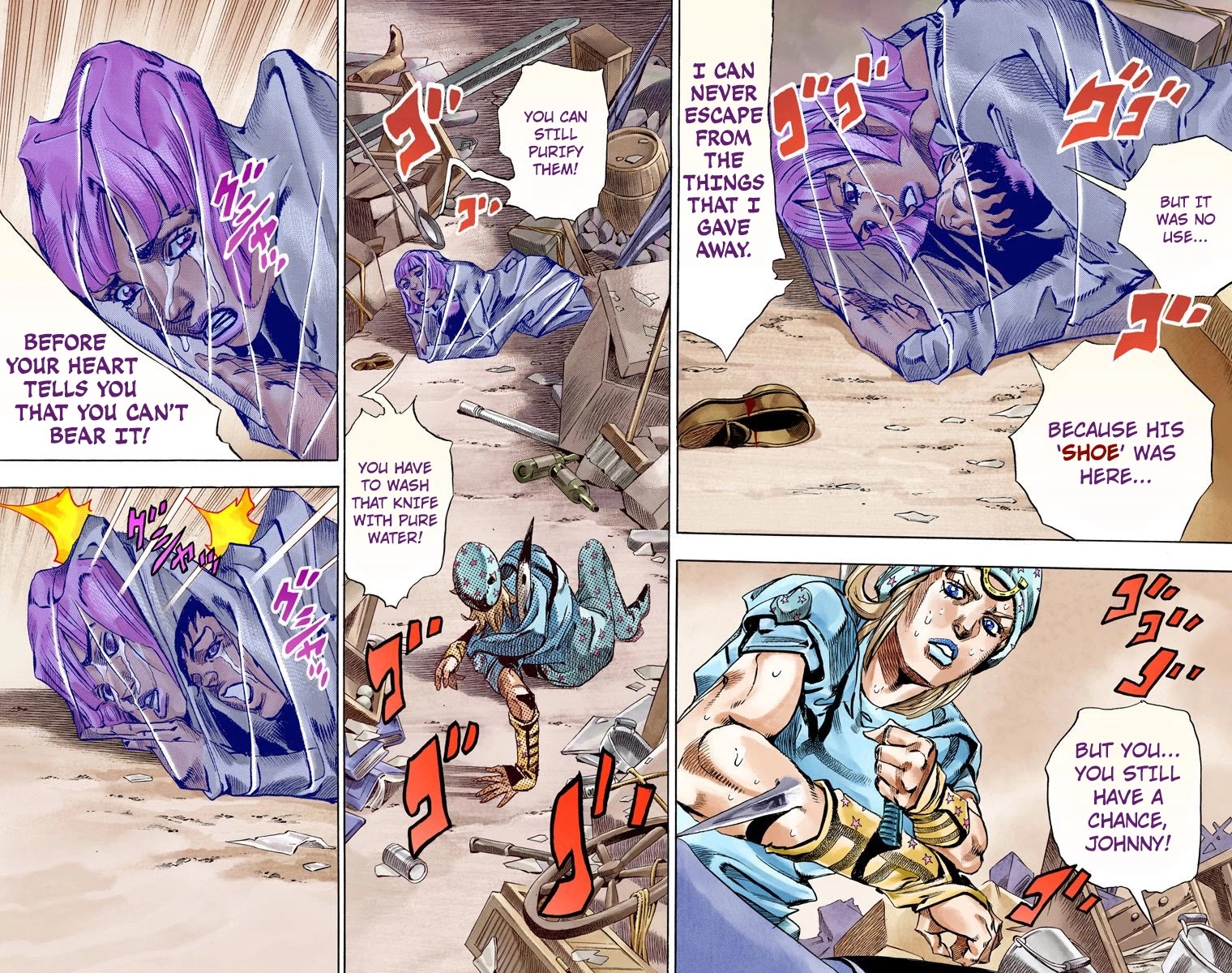 JoJo's Bizarre Adventure Part 7 - Steel Ball Run (Official Colored) chapter 57 page 20