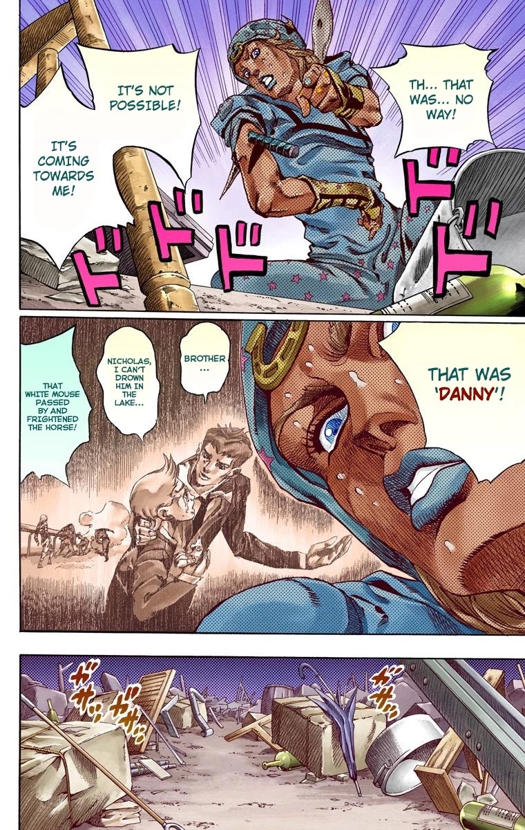 JoJo's Bizarre Adventure Part 7 - Steel Ball Run (Official Colored) chapter 57 page 27