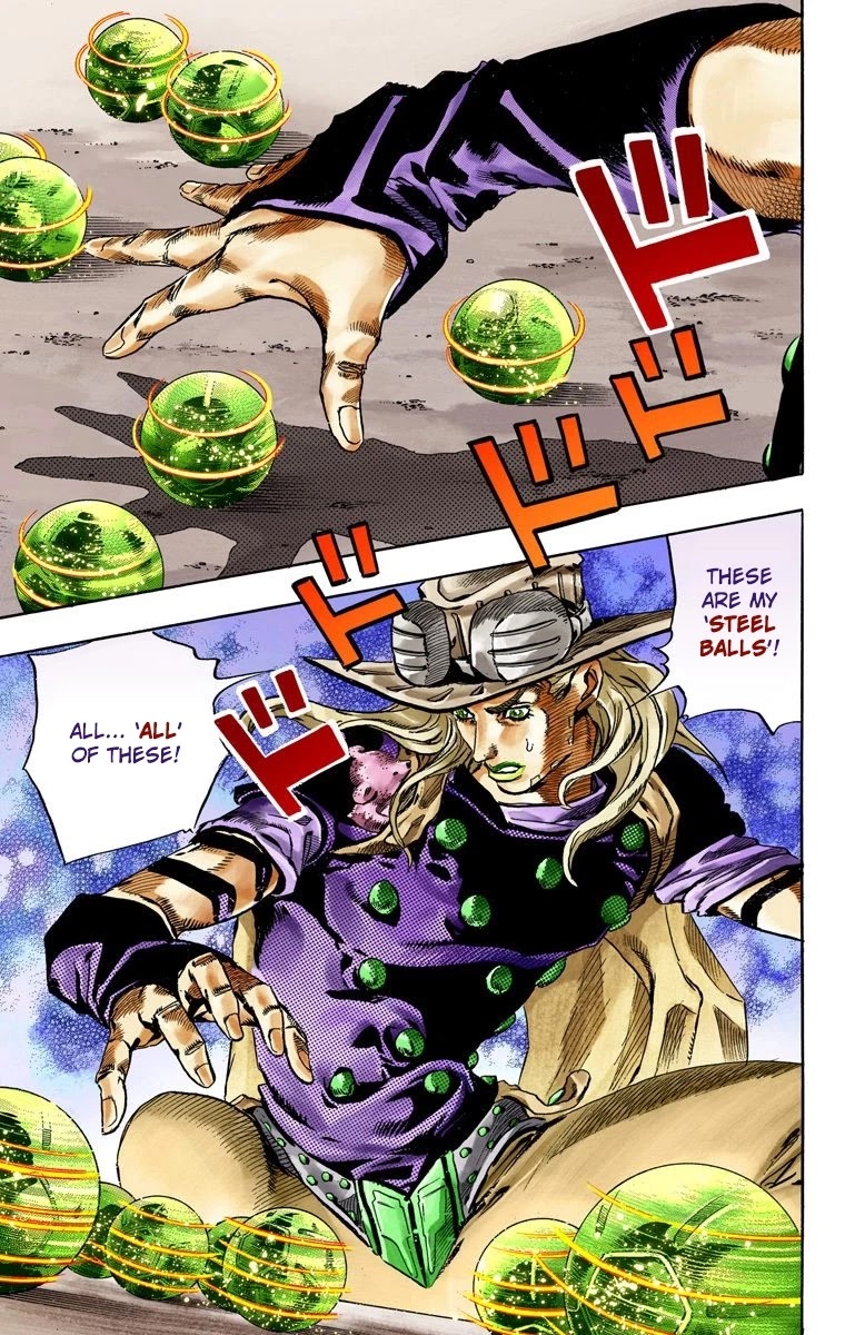 JoJo's Bizarre Adventure Part 7 - Steel Ball Run (Official Colored) chapter 57 page 28