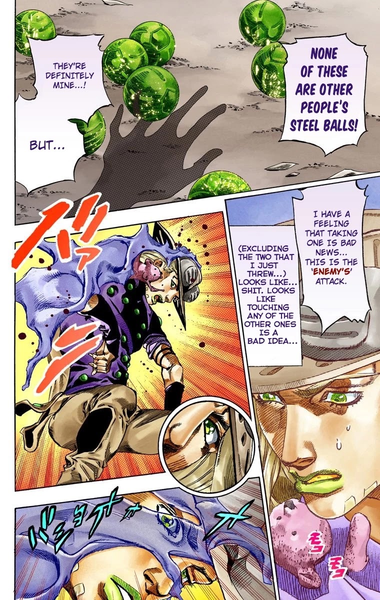 JoJo's Bizarre Adventure Part 7 - Steel Ball Run (Official Colored) chapter 57 page 29