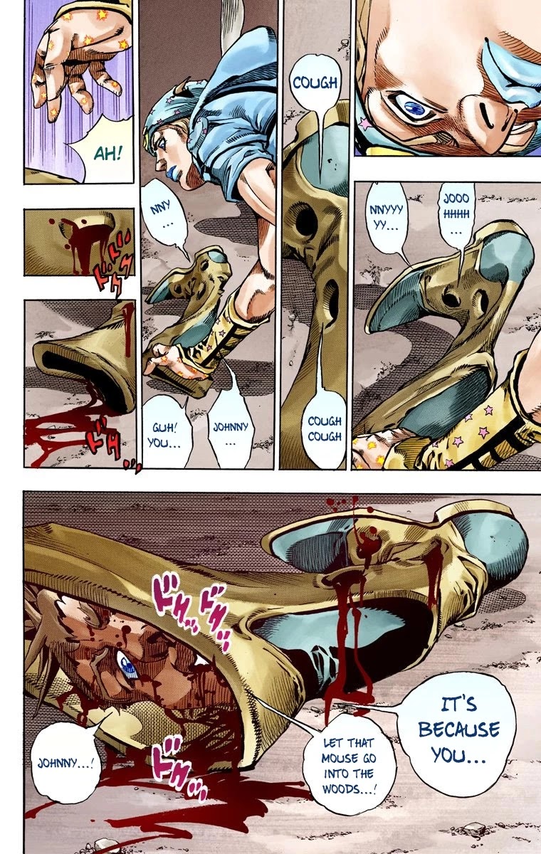 JoJo's Bizarre Adventure Part 7 - Steel Ball Run (Official Colored) chapter 57 page 39