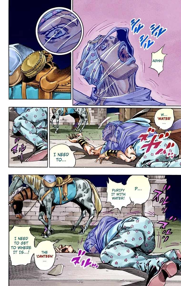 JoJo's Bizarre Adventure Part 7 - Steel Ball Run (Official Colored) chapter 57 page 42