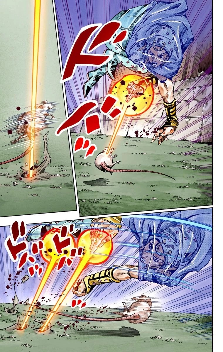 JoJo's Bizarre Adventure Part 7 - Steel Ball Run (Official Colored) chapter 57 page 45