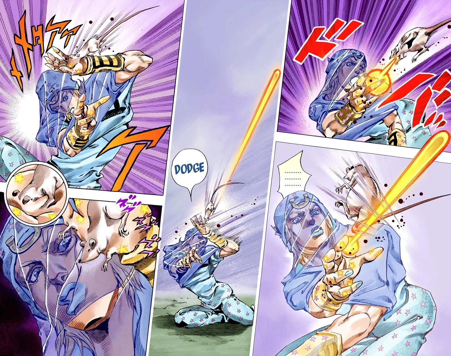 JoJo's Bizarre Adventure Part 7 - Steel Ball Run (Official Colored) chapter 57 page 46