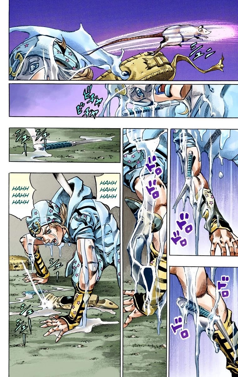 JoJo's Bizarre Adventure Part 7 - Steel Ball Run (Official Colored) chapter 57 page 49
