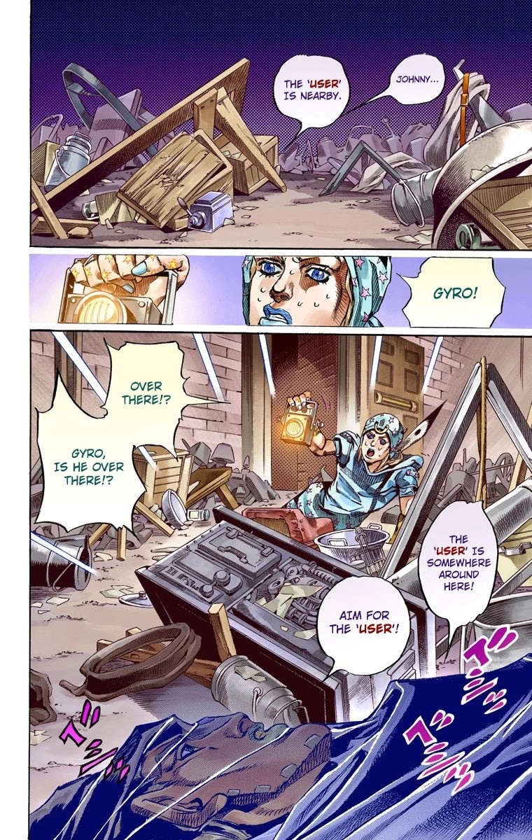 JoJo's Bizarre Adventure Part 7 - Steel Ball Run (Official Colored) chapter 58 page 12