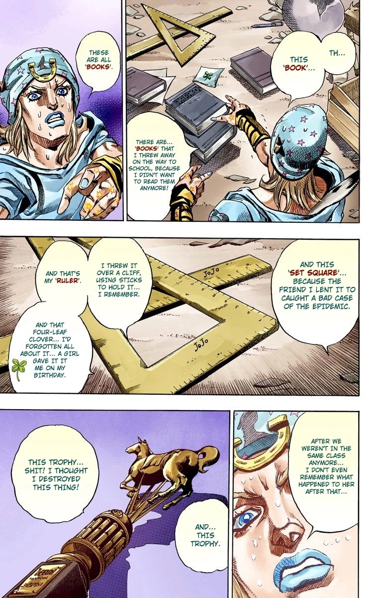 JoJo's Bizarre Adventure Part 7 - Steel Ball Run (Official Colored) chapter 58 page 15