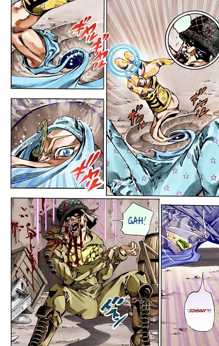 JoJo's Bizarre Adventure Part 7 - Steel Ball Run (Official Colored) chapter 59 page 10